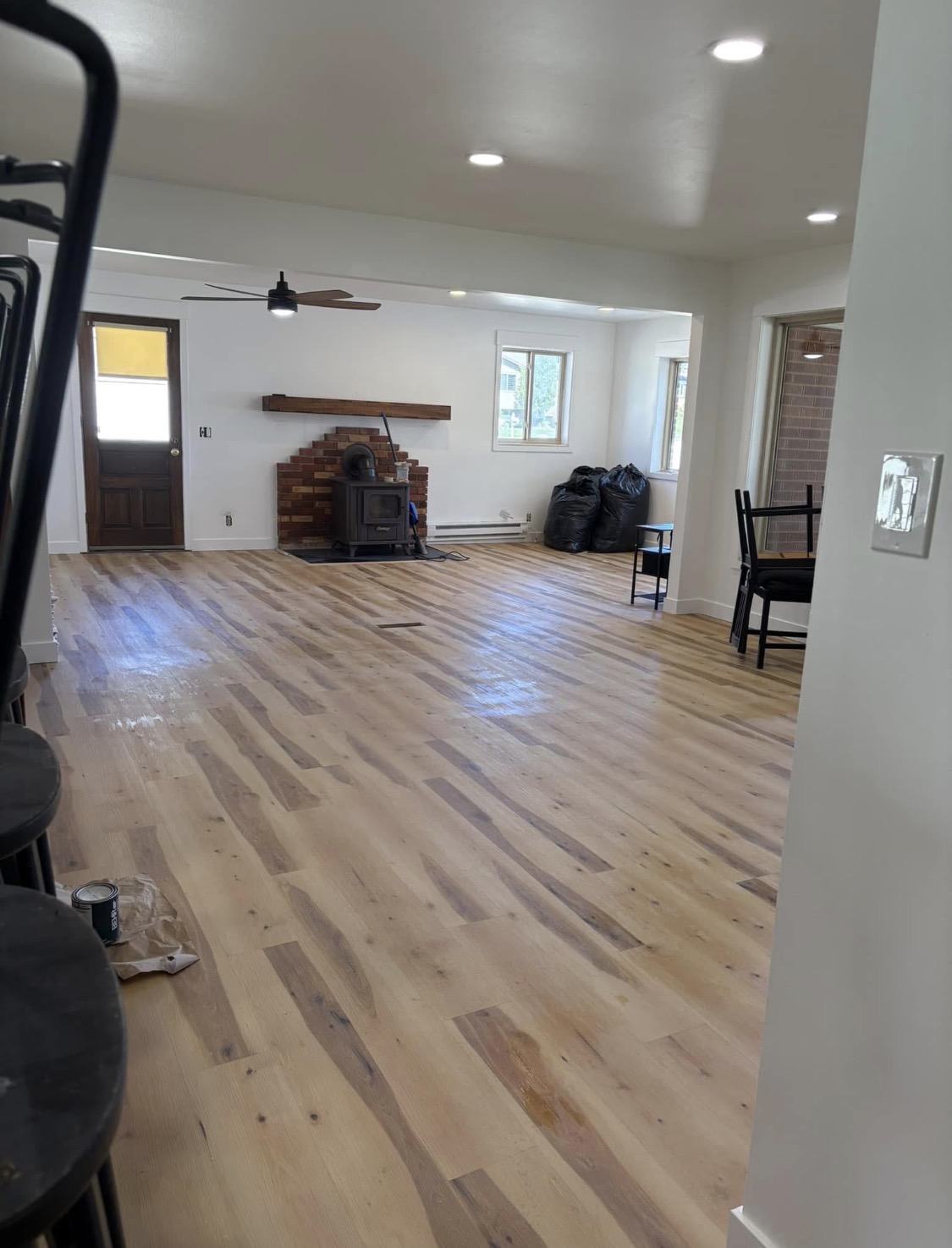 After construction cleanup