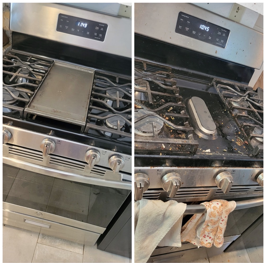 Countertop after cleaning